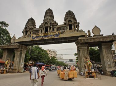 cambogia via terra i posti di confine da usare