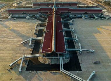 foto del nuovo aeroporto di siem reap